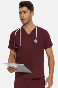Men’s Scrubs Set – V-Neck