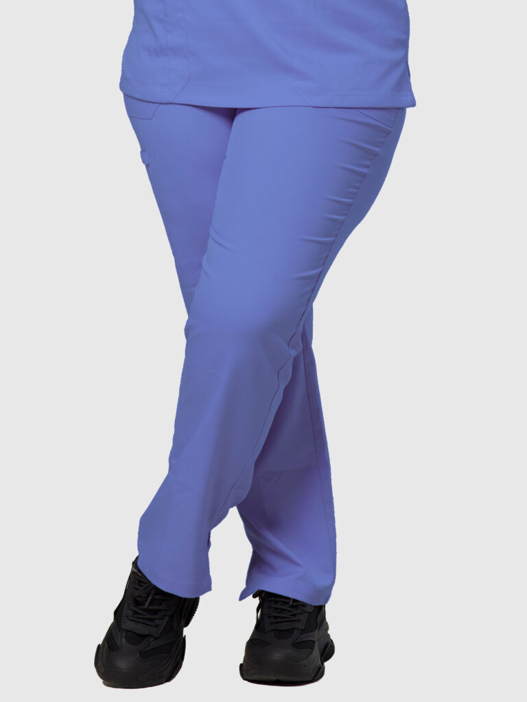 sain&sauf women’s scrubs set – v neck with utility pockets