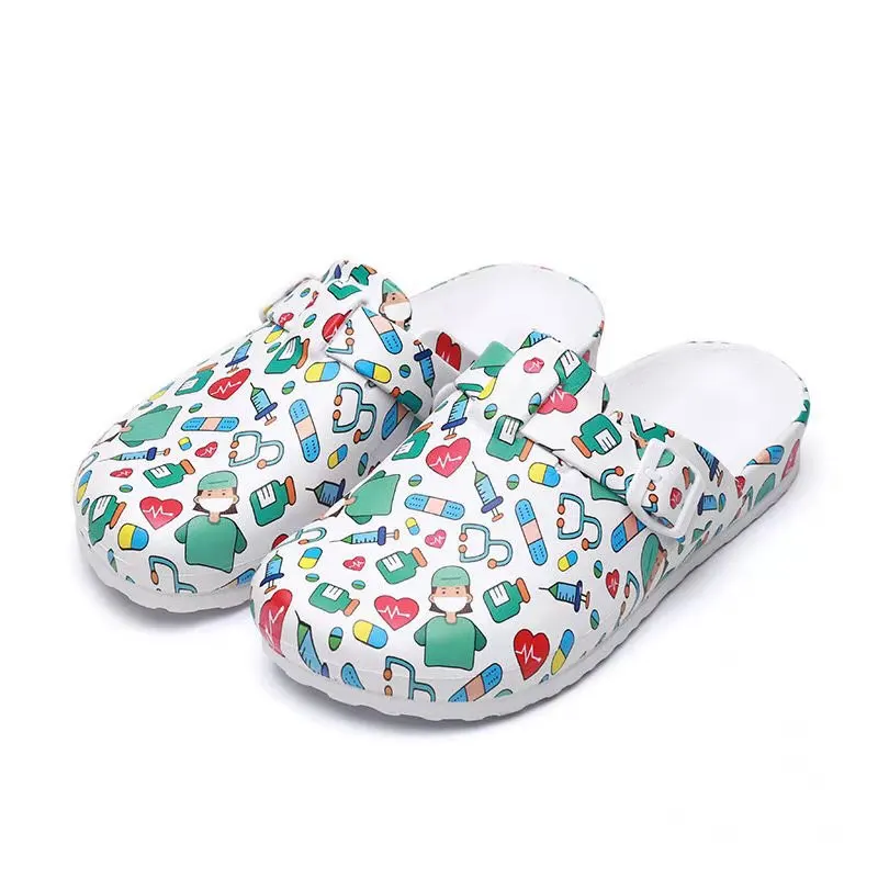 eva medical shoes for women, laboratory doctor clogs, nurse surgical slides, casual beach slippers, indoor work slippers