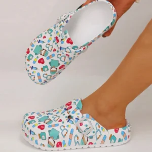 eva medical shoes for women, laboratory doctor clogs, nurse surgical slides, casual beach slippers, indoor work slippers