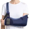 velpeau arm sling for elbow injury, fracture, dislocation medical shoulder immobilizer for sleeping, universal for both arms