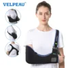 velpeau arm sling for elbow injury, fracture, dislocation medical shoulder immobilizer for sleeping, universal for both arms