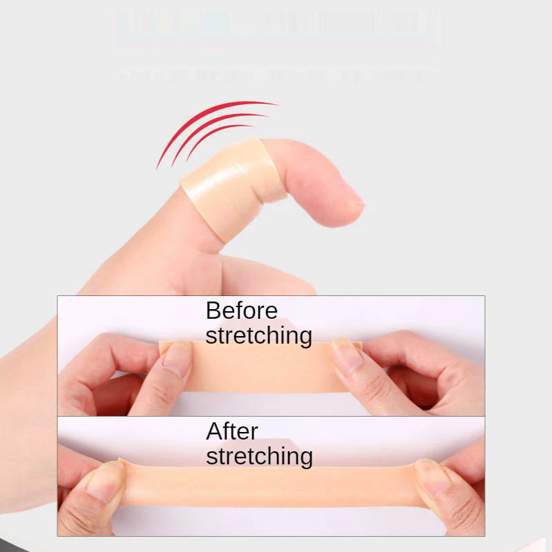 1 roll waterproof heel bandage tape self adhesive elastic multi functional bandage medical rubber plaster anti wear foot pad